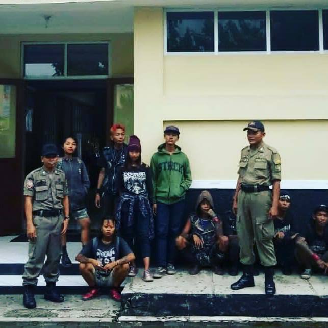 10 Anak “Punk” Diamankan Satpol PP Banyumas