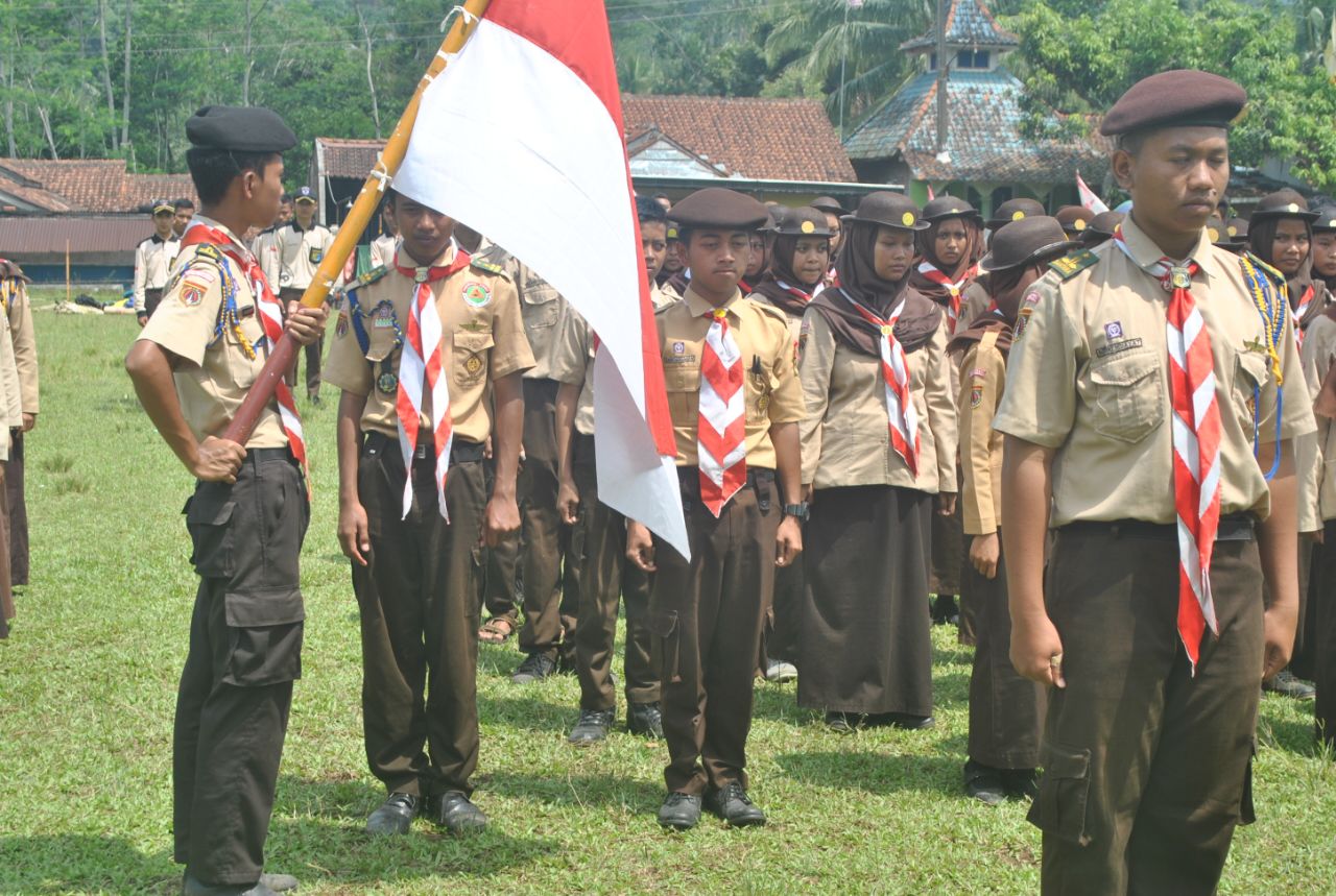 Pramuka SMK Diponegoro 3 Kedungbanteng Gelar Kembatra