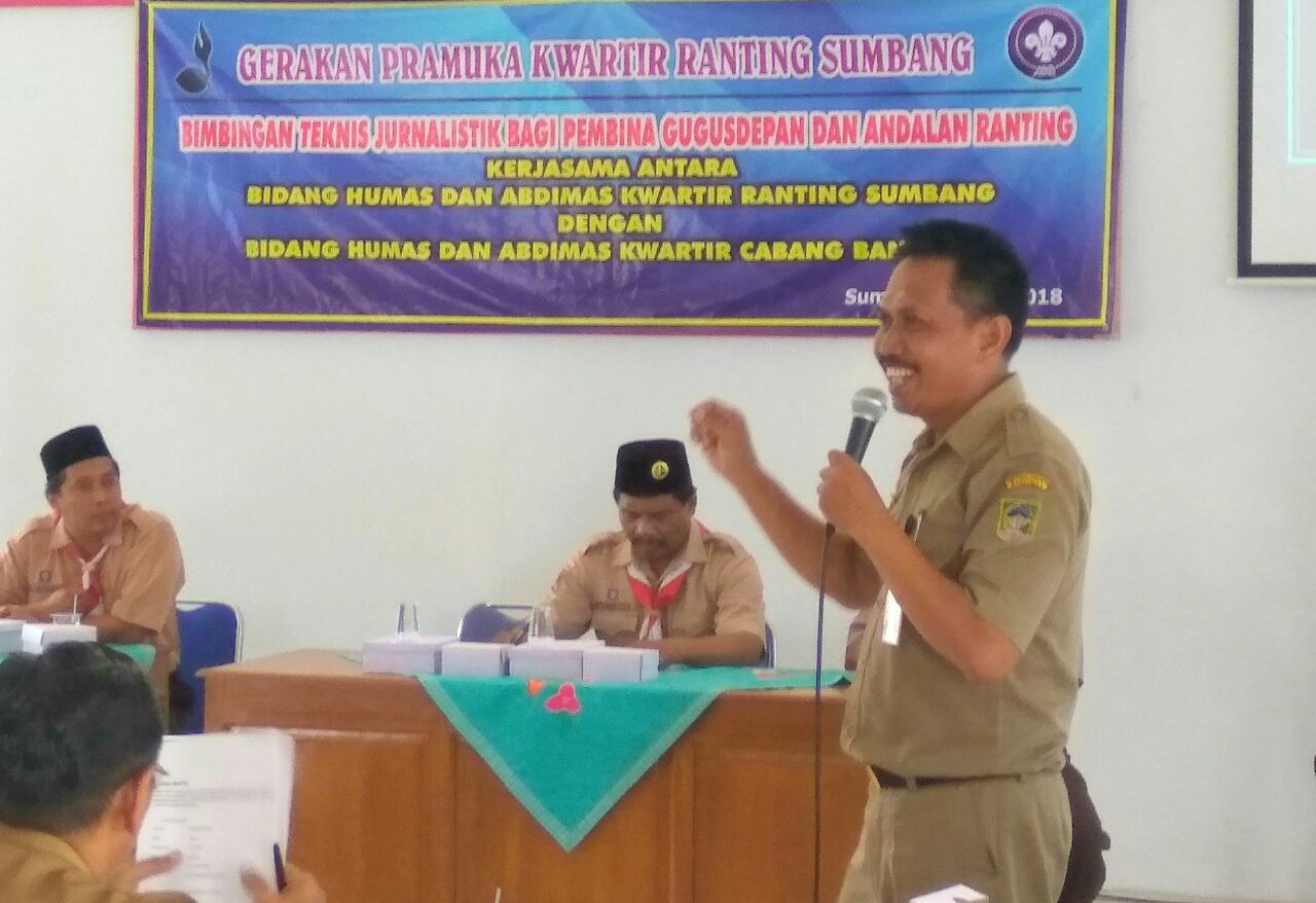 Kwarran Sumbang Gelar Bintek Jurnalistik