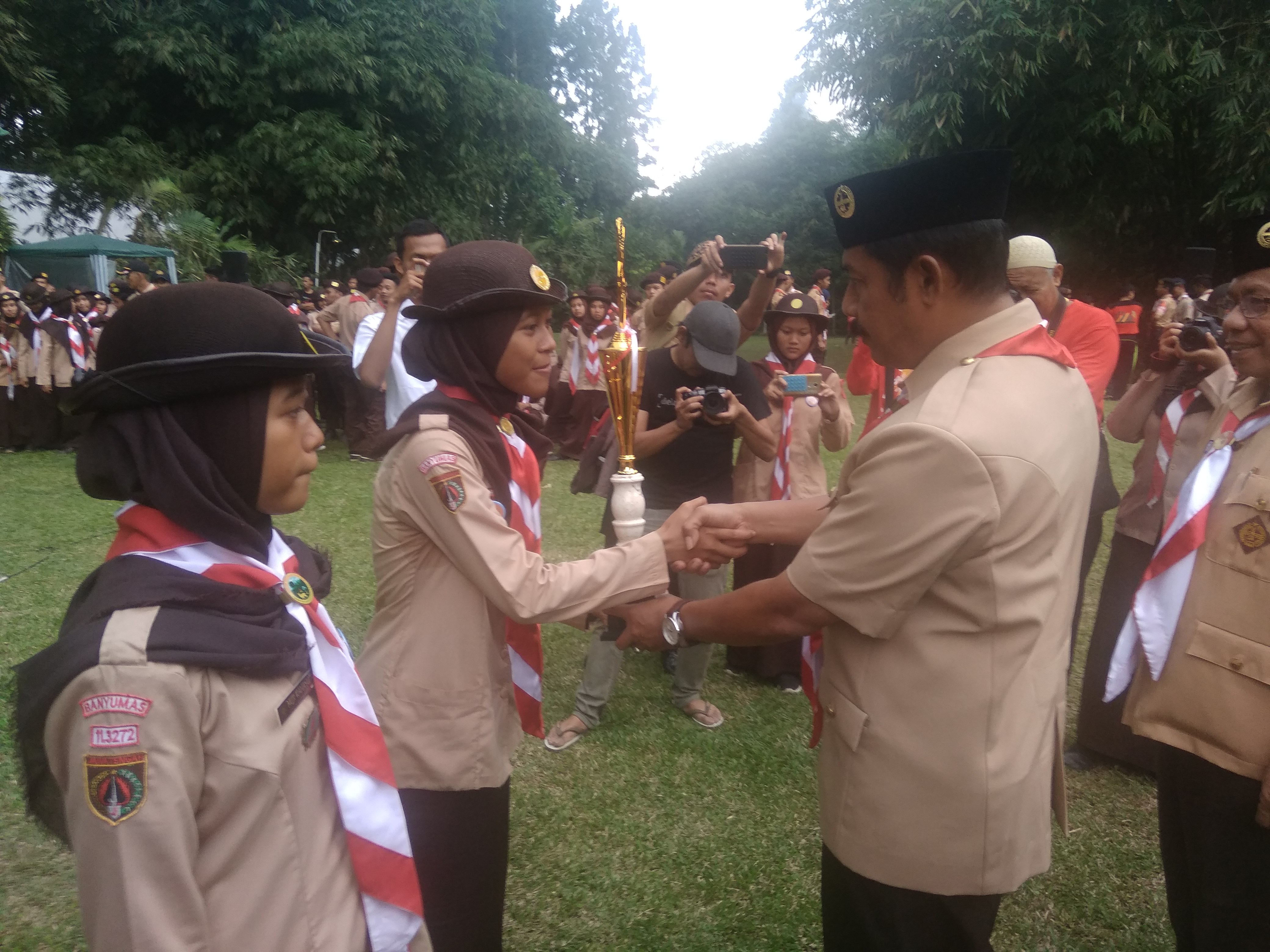 540 Pramuka Saka Kencana ikuti Jambore
