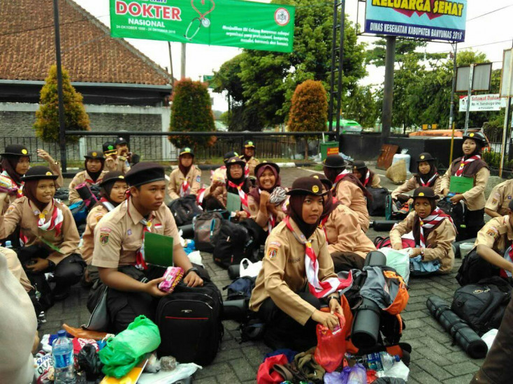 Saka Bakti Husada Banyumas Lantik Anggota Baru