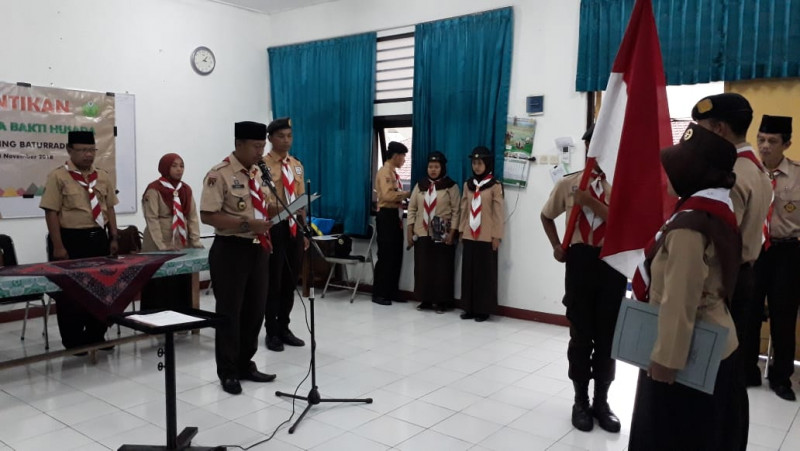 Saka Bakti Husada Ranting Baturraden Dilantik