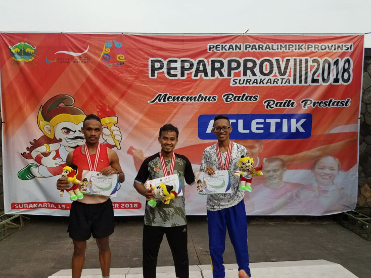 Banyumas Raih 2 Emas, 1 Perak Dan 4 Perunggu di Peparprov 2018