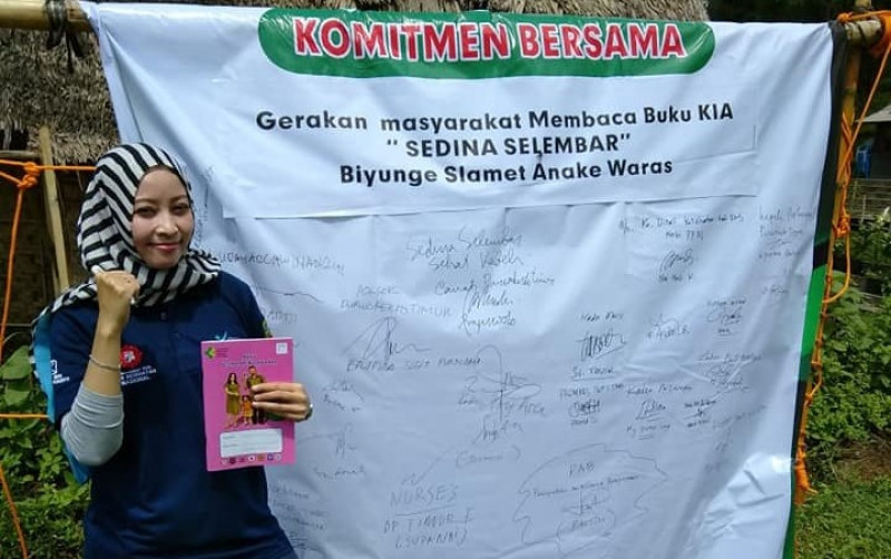 Banyumas Galakan Gerakan Membaca Buku KIA