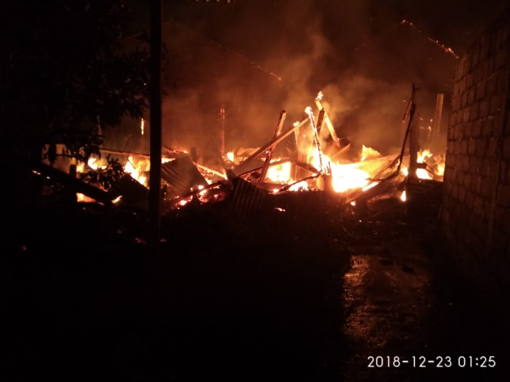 Jago Merah Lalap Empat Rumah di Pekunden Banyumas