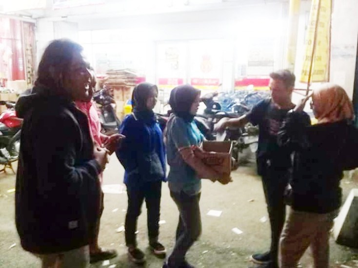 Karangtaruna Ajibarang Kulon Galang Dana Untuk Bencana Banten