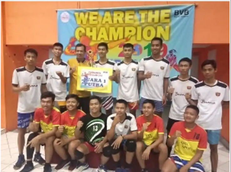 Klub Bola Voli Buana Gumelar Juara Turnamen di Purwokerto