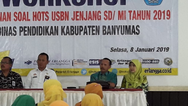 Guru Banyumas Ikuti Workshop Penyusunan Soal USBN Berbasis HOTS