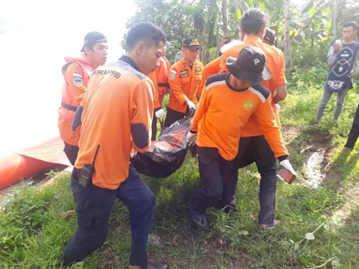 Marjono Penambang Pasir Tenggelam Ditemukan
